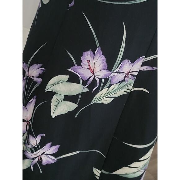 Tommy Bahama Women's Silk Floral‎ Print Dress Size 6 V Neck Knee Length - Picture 7 of 8